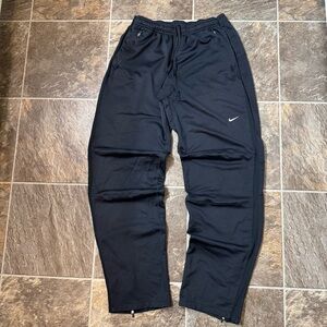 Nike Challenger Running Pants Mens Large Black Dri-FIT Woven Activewear Sports